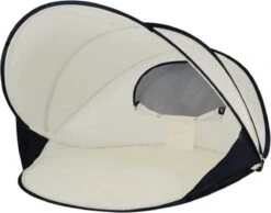 Deryan Luxe Pop Up Strandtent XXL - Anti-UV 50+ - Cream -Bo Camp Goedkope Winkel 1200x942 2