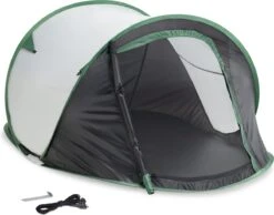 JEMIDI Tweepersoons Pop-up Tent - Opgooitent, Werptent Voor 2 Personen - Ideaal Als Festivaltent Of Kampeertent - Verschillende Kleuren -Bo Camp Goedkope Winkel 1200x942 4
