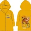 Merkloos Regenjas Kind Geel Lion King Maat 122/128