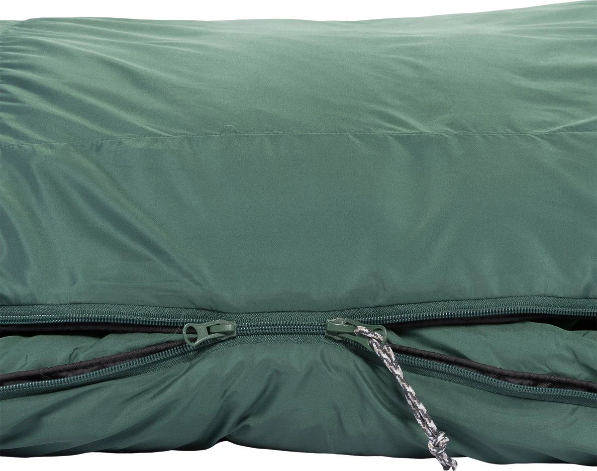 NOMAD® Triple-S Premium Plus Slaapzak (Links) | 220x80cm Groen | Lichtgewicht & Kwalitatief | Slaapzak | Incl Hoes 5 NOMAD® Triple-S Premium Plus Slaapzak (Links) | 220x80cm Groen | Lichtgewicht & Kwalitatief | Slaapzak | Incl Hoes - Afbeelding 5