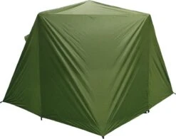 FisherPro Karpertent Met Stormcover – Vistent – Tent - Bescherming Tegen Zon En Wind – 100% Waterdichte Stormhoes – Met Handige Meeneemtas – Ook Geschikt Als Strandtent Of Festivaltent – Extra Veiligheid En Warmte Door Stormcover -Bo Camp Goedkope Winkel 1200x953 1