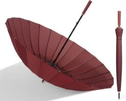 Merkloos Luxe Stormparaplu -Stormparaplu-24ribben-extra Sterk Paraplu-mooie Paraplu-windkracht 8 Paraplu -Bo Camp Goedkope Winkel 1200x956 6