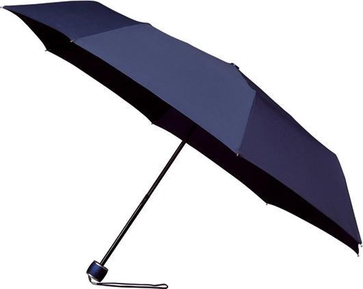 MiniMAX - Opvouwbare Paraplu - Windproof - Ø 100 Cm - Blauw 1 MiniMAX - Opvouwbare Paraplu - Windproof - Ø 100 Cm - Blauw
