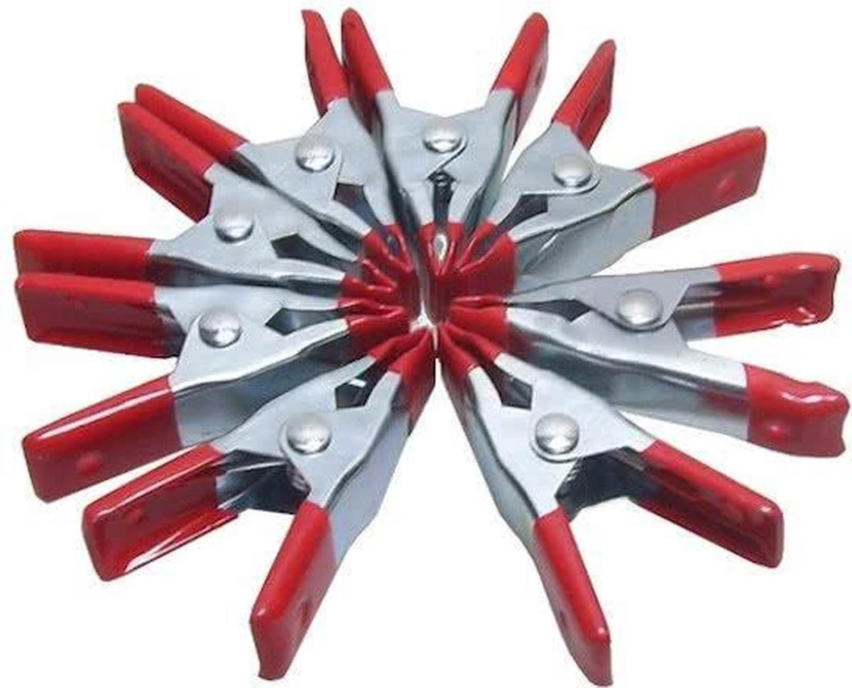 Zeilklemmen- Marktklemmen- Lijmklemmen- 12 Stuks 1 Zeilklemmen- Marktklemmen- Lijmklemmen- 12 Stuks