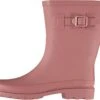 Xqboots Dames Regenlaars Riem Rubber Roze - Laarzen - 38