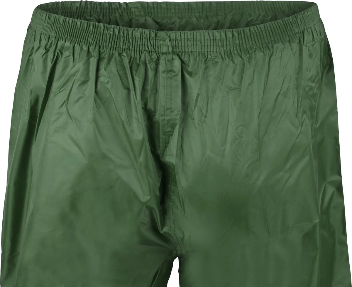 C-Line Regenpak Met Capuchon - Groen - Reflecterend - Nieuw Model - Volwassen Maat XXL 5 C-Line Regenpak Met Capuchon - Groen - Reflecterend - Nieuw Model - Volwassen Maat XXL - Afbeelding 5