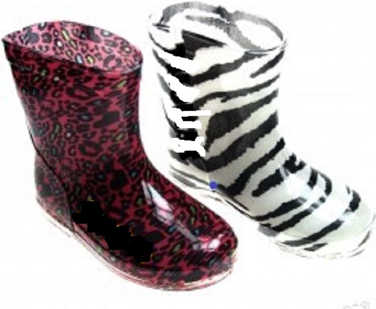 Soft Touch Regenlaarzen - Dierenprint - Panter Print Mt 20 1 Soft Touch Regenlaarzen - Dierenprint - Panter Print Mt 20