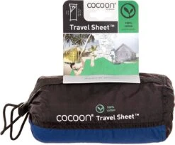 Cocoon TravelSheet - Lakenzak - Katoen - Ultramarine Blue -Bo Camp Goedkope Winkel 1200x989 2