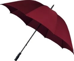 Falcone - Golfparaplu - Extra Sterk - Ø 130 Cm - Bordeaux Rood