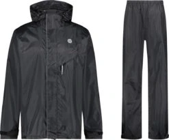 AGU Passat Regenpak Essential - Zwart - M - Dames & Heren - Waterdicht -Bo Camp Goedkope Winkel 1200x996 1