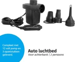 Auto Luchtbed Voor Achterbank - Met 12v Elektrische Pomp -Bo Camp Goedkope Winkel 1200x997 4