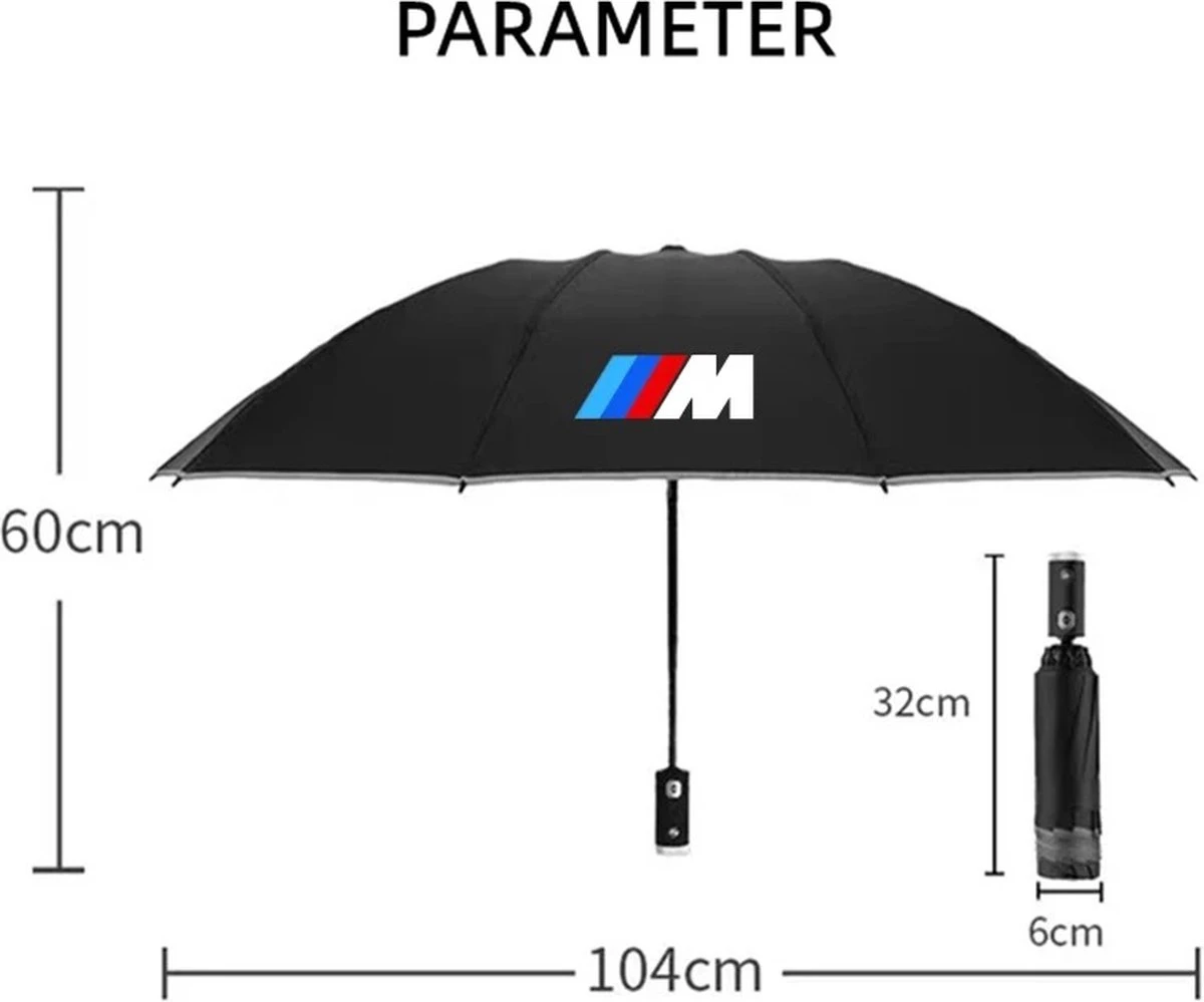 Bmw Paraplu ///M Power Motorsport M Performance Zwart E46 E87 E88 E82 E81 E90 E91 E92 E93 E60 E61 E63 E 64 X1 X2 X3 X4 X5 X6 5 Bmw Paraplu ///M Power Motorsport M Performance Zwart E46 E87 E88 E82 E81 E90 E91 E92 E93 E60 E61 E63 E 64 X1 X2 X3 X4 X5 X6 - Afbeelding 5