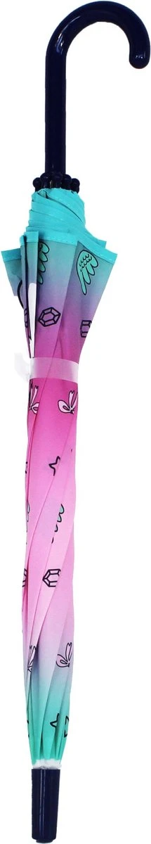 Milky Kiss Don't Worry About Rain Paraplu - Multi - Unicorn 5 Milky Kiss Don't Worry About Rain Paraplu - Multi - Unicorn - Afbeelding 5