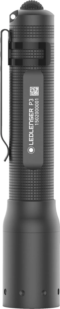 Ledlenser P3, Sleutelhangerlampje, Focusfunctie, Zwart 3 Ledlenser P3, Sleutelhangerlampje, Focusfunctie, Zwart - Afbeelding 3