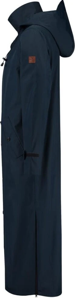 MGO Storm Extra Lange Regenjas - Dames Jack - Blauw - Maat L -Bo Camp Goedkope Winkel 305x1200