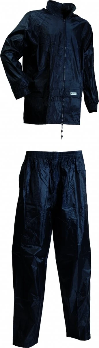 Merkloos Regenpak - Donkerblauw XXXL 1 Merkloos Regenpak - Donkerblauw XXXL