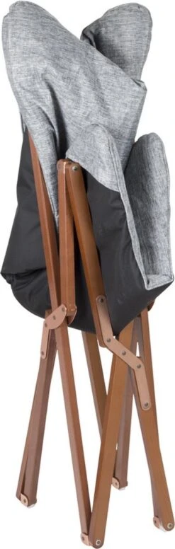 Bo-Camp - Urban Outdoor - Relaxstoel - Bloomsbury - L - Oxford Polyester - Grijs -Bo Camp Goedkope Winkel 382x1200