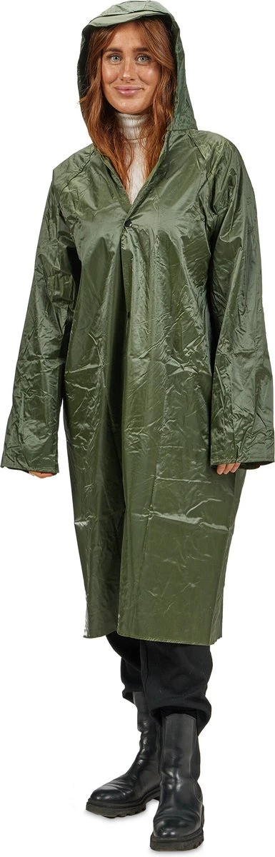 Relaxdays Regenponcho Herbruikbaar - Regenjas Groen - Fietsponcho Lange Mouwen - Festival 8 Relaxdays Regenponcho Herbruikbaar - Regenjas Groen - Fietsponcho Lange Mouwen - Festival - Afbeelding 8