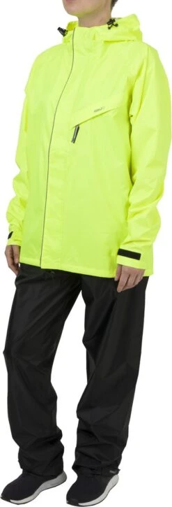 AGU Passat Regenpak Essential - Fluo Geel - XXL - Dames & Heren - Waterdicht -Bo Camp Goedkope Winkel 409x1200 2