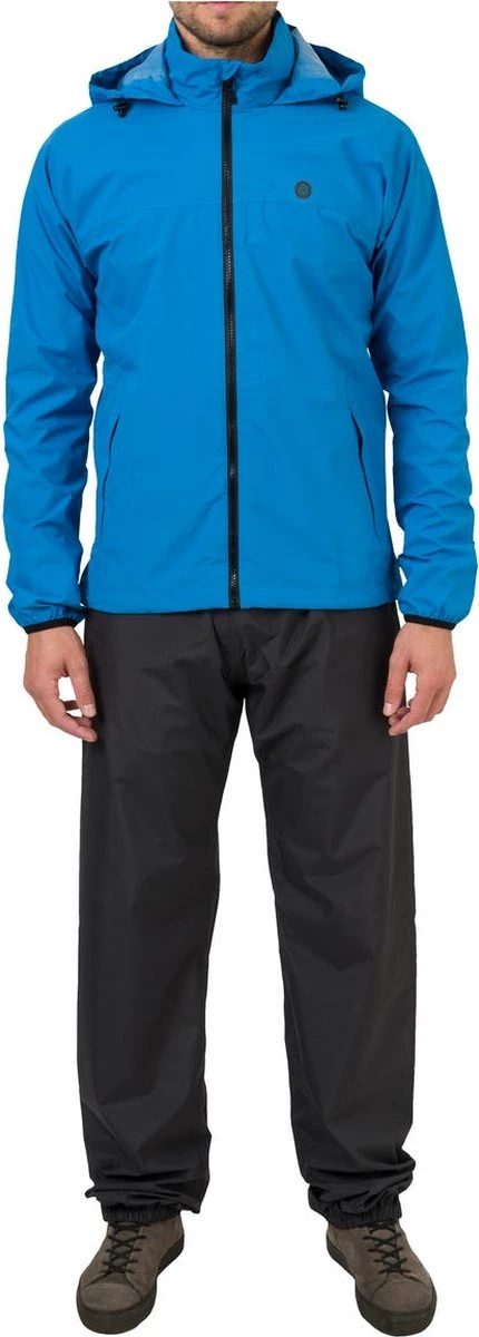 AGU GO Regenpak Essential Dames & Heren - Blauw - L - Waterdicht & Ademend 12 AGU GO Regenpak Essential Dames & Heren - Blauw - L - Waterdicht & Ademend - Afbeelding 12