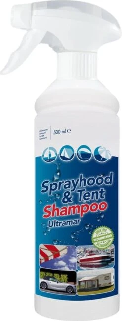 Ultramar - Reiniger Sprayhood & Tent Shampoo 500 Ml - Tentdoekreiniger Voor Bootkap, Tent, Cabriodak 17 Ultramar - Reiniger Sprayhood & Tent Shampoo 500 Ml - Tentdoekreiniger Voor Bootkap, Tent, Cabriodak -Bo Camp Goedkope Winkel 459x1200 4