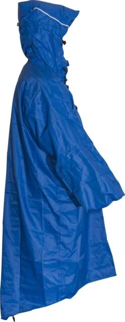 LOWLAND OUTDOOR Wandelponcho - 100% Waterdicht (7.000mm) - Ademend (7.000g/M²) Electric Blue - Medium -Bo Camp Goedkope Winkel 466x1200 1