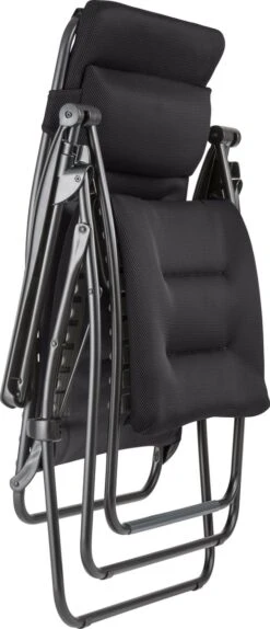 Lafuma RSX XL Clip Air Comfort - Relaxstoel - Verstelbaar - Inklapbaar - Zero Gravity - Acier -Bo Camp Goedkope Winkel 516x1200