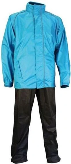 Ralka Regenpak - Comfort - Azuurblauw/Antraciet - L -Bo Camp Goedkope Winkel 520x1200 2