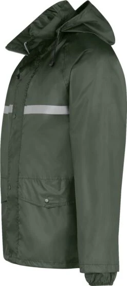 BJØRNSON Dusch Regenpak Dames & Heren - Waterdicht - Maat L - Olijfgroen -Bo Camp Goedkope Winkel 532x1200 7