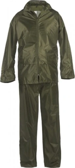 Merkloos Regenpak - Donker Groen XXXL