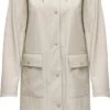 ONLY ONLRENE HOOD LONG RAINCOAT CC OTW Dames Jas - Maat L