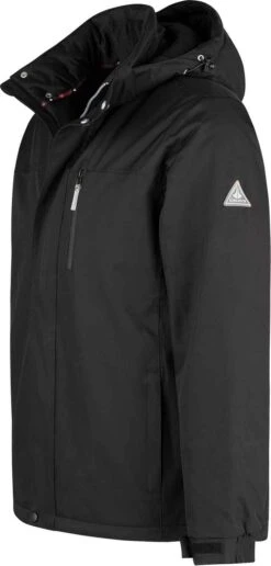 BJØRNSON Kick Regenjas / Winterjas Heren - Waterdicht - Maat L - Zwart -Bo Camp Goedkope Winkel 574x1200