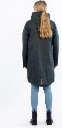 Ralka Regenjas Dames - Mizzle - Donkergroen - Maat 38 -Bo Camp Goedkope Winkel 581x1200 1