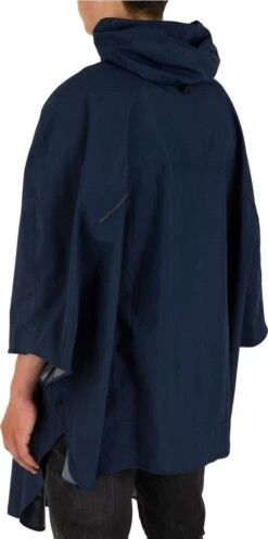 AGU Grant Regenponcho Essential Unisex - Navy Blauw - One Size - Dames & Heren - Waterdicht & Ademend -Bo Camp Goedkope Winkel 597x1200 2