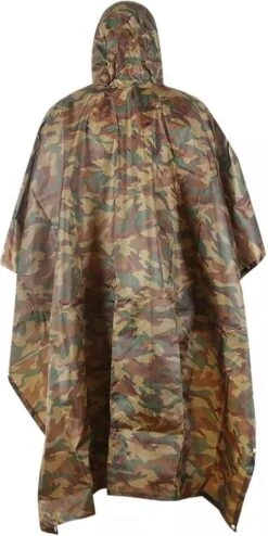 Regenponcho / Fietsponcho Herbruikbaar Voor Volwassenen ( Dames En Heren ) - 200x110cm - 100% Ripstop Polyester - Camouflage 17 Regenponcho / Fietsponcho Herbruikbaar Voor Volwassenen ( Dames En Heren ) - 200x110cm - 100% Ripstop Polyester - Camouflage -Bo Camp Goedkope Winkel 600x1200 1