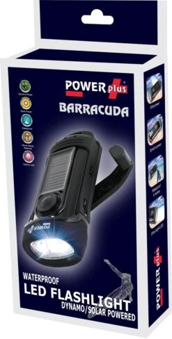 POWERplus Barracuda Solar En Dynamo Waterproof Oplaadbare LED Zaklamp | Waterproof Tot 2 Meter 15 POWERplus Barracuda Solar En Dynamo Waterproof Oplaadbare LED Zaklamp | Waterproof Tot 2 Meter -Bo Camp Goedkope Winkel 608x1200 7