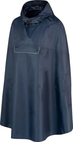BJØRNSON Haps Regenponcho Fiets Dames & Heren - Fietsponcho - Donkerblauw -Bo Camp Goedkope Winkel 615x1200 5