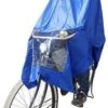 Poncho Regenponcho - Fietsponcho Fiets - Koplampproof Transparant - One Size Unisex Blauw