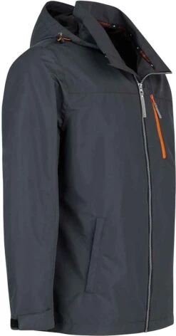 BJØRNSON Remco Regenjas / Zomerjas Zomer Heren - Waterdicht - Maat 3XL - Antra -Bo Camp Goedkope Winkel 628x1200 2