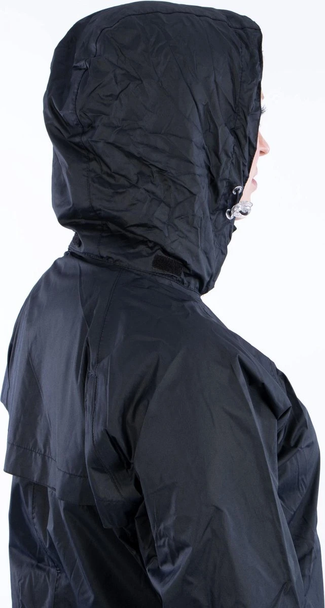 Ralka Regenjas Deluxe Lang Model - Dames - Zwart/Aqua - 36 4 Ralka Regenjas Deluxe Lang Model - Dames - Zwart/Aqua - 36 - Afbeelding 4