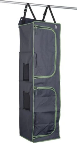 Bo-Camp - Tentorganizer - 4-vaks - 2 Deurtjes - 35x35x131 Cm - Grijs 12 Bo-Camp - Tentorganizer - 4-vaks - 2 Deurtjes - 35x35x131 Cm - Grijs -Bo Camp Goedkope Winkel 647x1200