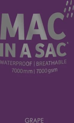 Mac In A Sac Regenjas - Volwassenen - Grape -Bo Camp Goedkope Winkel 727x1200 4