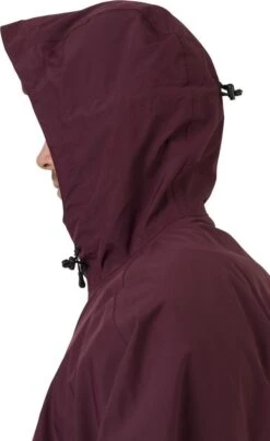 AGU Grant Regenponcho Essential Unisex - Bordeaux - One Size - Dames & Heren - Waterdicht & Ademend -Bo Camp Goedkope Winkel 733x1200