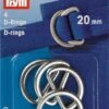 Prym D-Ringen 20mm Zilver