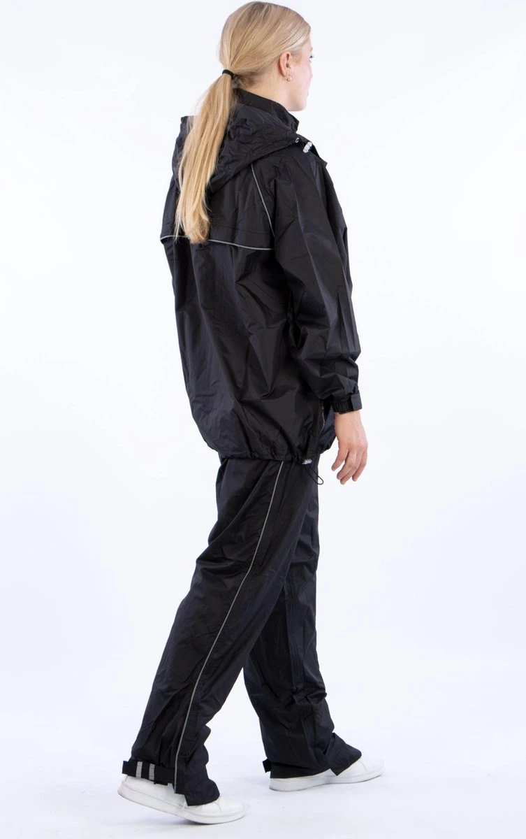 Ralka Regenpak - Comfort - Zwart/Antraciet - XL 2 Ralka Regenpak - Comfort - Zwart/Antraciet - XL - Afbeelding 2