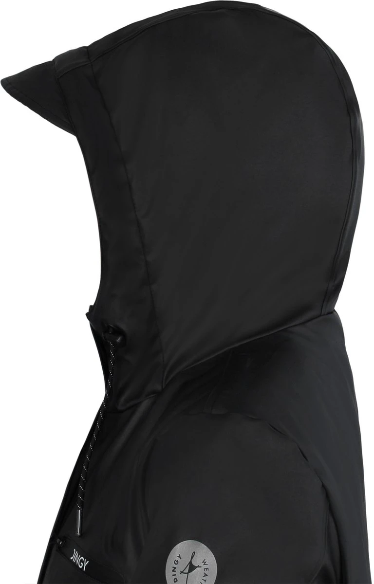 Dingy Weather - Regenjas Dames - Maat 40 - Zwart 11 Dingy Weather - Regenjas Dames - Maat 40 - Zwart - Afbeelding 11