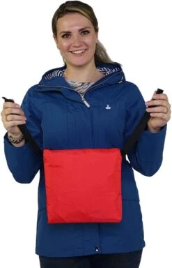 BJØRNSON Haps Regenponcho Fiets Dames & Heren - Fietsponcho - Zwart -Bo Camp Goedkope Winkel 771x1200 3