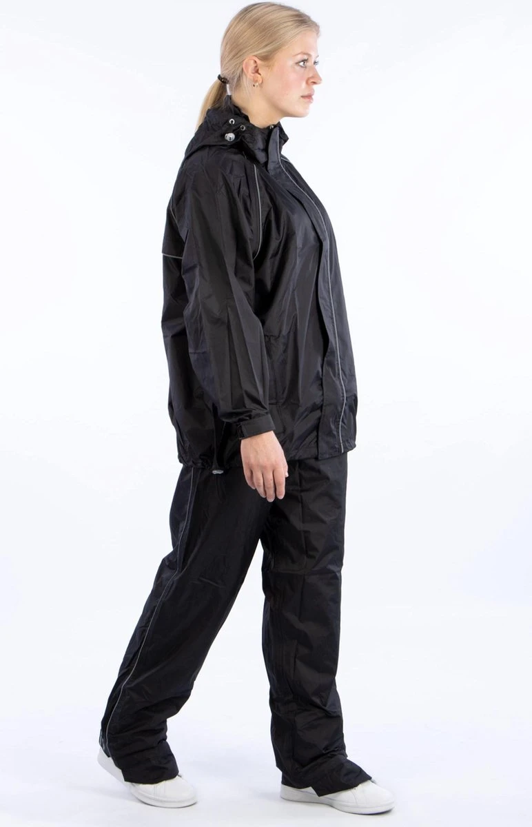 Ralka Regenpak - Comfort - Zwart/Antraciet - XL 3 Ralka Regenpak - Comfort - Zwart/Antraciet - XL - Afbeelding 3