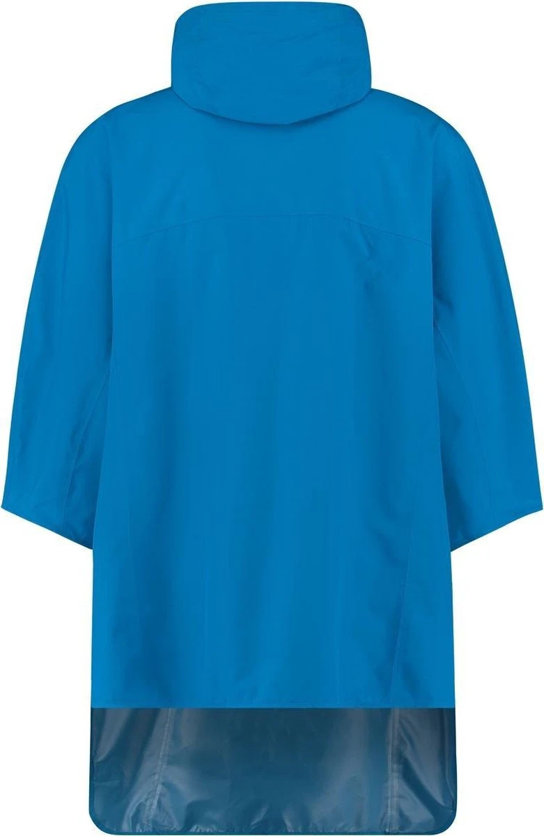 AGU Grant Regenponcho Essential Unisex - Blauw - One Size - Dames & Heren - Waterdicht & Ademend 2 AGU Grant Regenponcho Essential Unisex - Blauw - One Size - Dames & Heren - Waterdicht & Ademend - Afbeelding 2