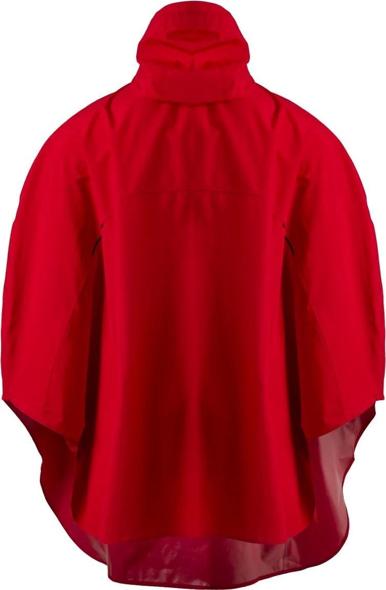Agu Regen Poncho Grant Essential Rood One Size 2 Agu Regen Poncho Grant Essential Rood One Size - Afbeelding 2